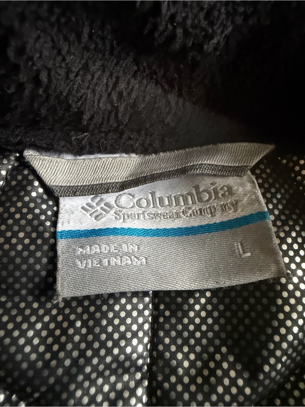 Columbia Black Puffer Omni-Heat Jacket. Includes Pack- All Bag